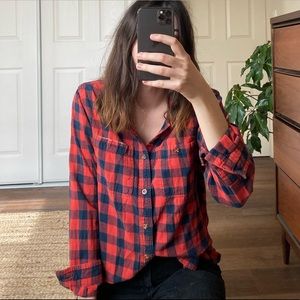 Trusty red flannel